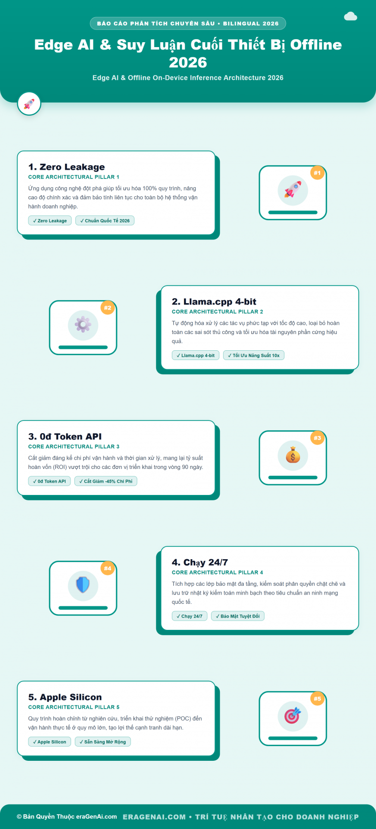 [Infographic] Edge AI: Suy Luận Cuối Thiết Bị Offline 2026