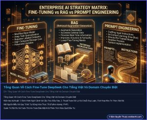 Infographic: Tổng Quan Về Cách Fine-Tune DeepSeek Cho Tiếng Việt Và Domain Chuyên Biệt