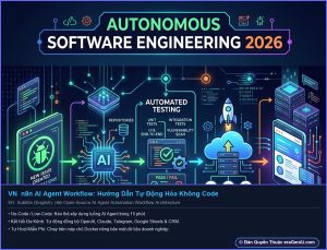 [Infographic] n8n AI Agent Workflow: Hướng Dẫn Tự Động Hóa Không Code