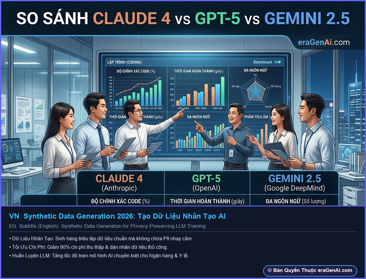 Bức Ảnh Infographic 3D AI Artwork Khóa Bản Quyền eraGenAi.com