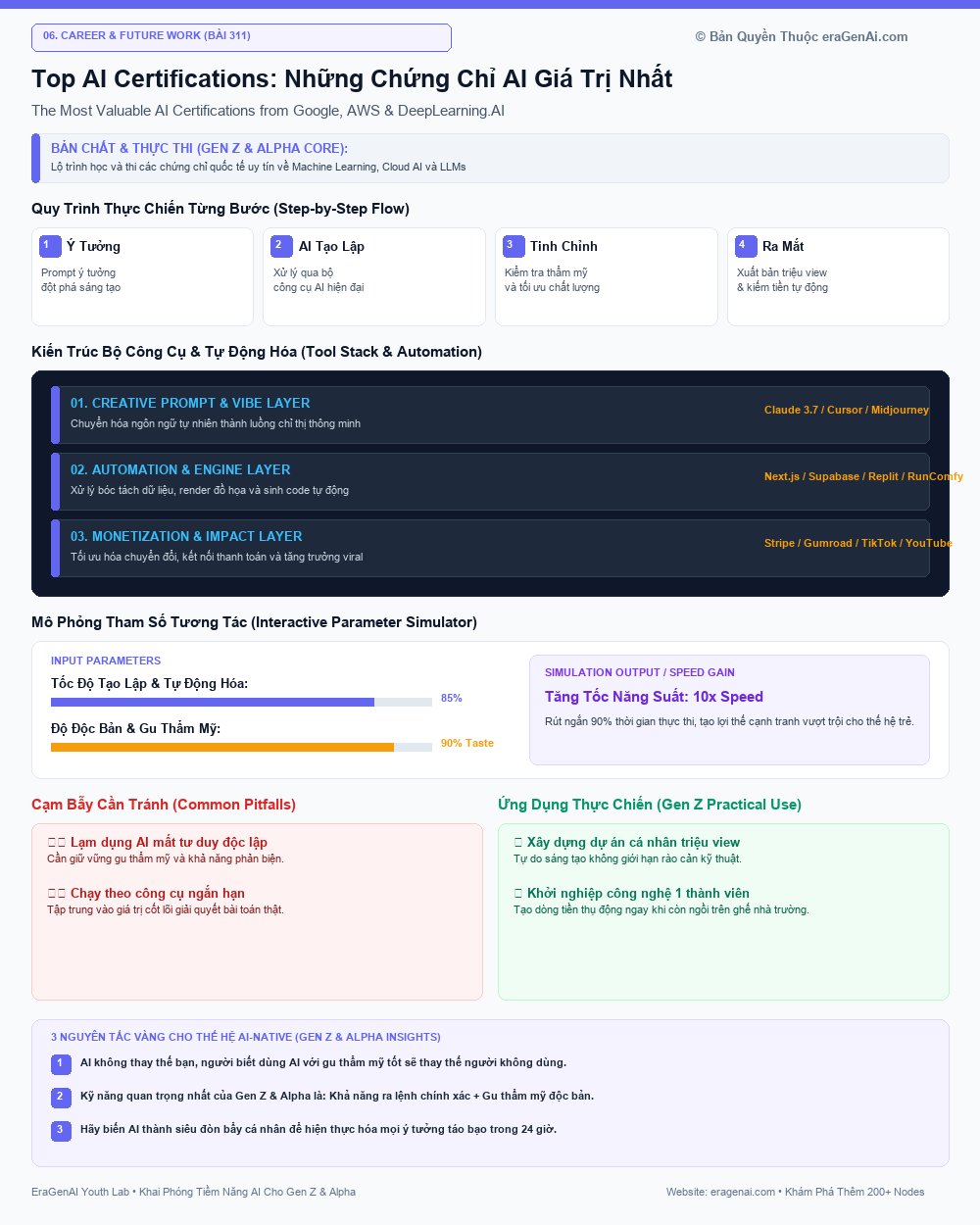 Top AI Certifications: Những Chứng Chỉ AI Giá Trị Nhất - EraGenAI Gen Z & Alpha Guide