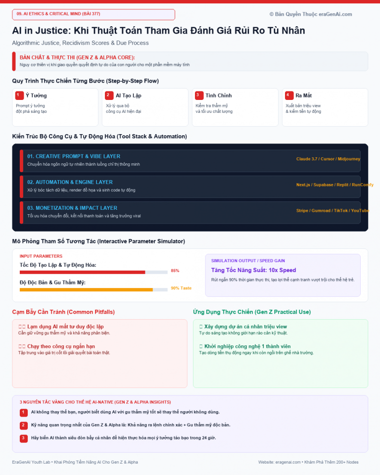 AI in Justice: Khi Thuật Toán Tham Gia Đánh Giá Rủi Ro Tù Nhân