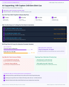 AI Copywriting: Viết Caption Chốt Đơn Đỉnh Cao